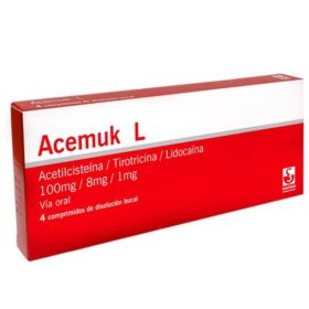 ACEMUK L COMPRIMIDOS DISOLUCIÓN BUCAL