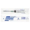 * JERINGA MEGAR 5ML x 22G 1-1/2 *100 CONO GRIS