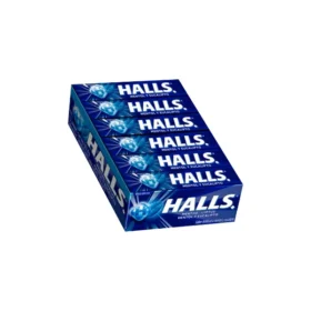 HALLS MENTOL Y EUCALIPTO BARRA X 12U.