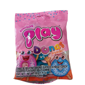 GOMITAS PLAY DONAS FRUTALES 54G