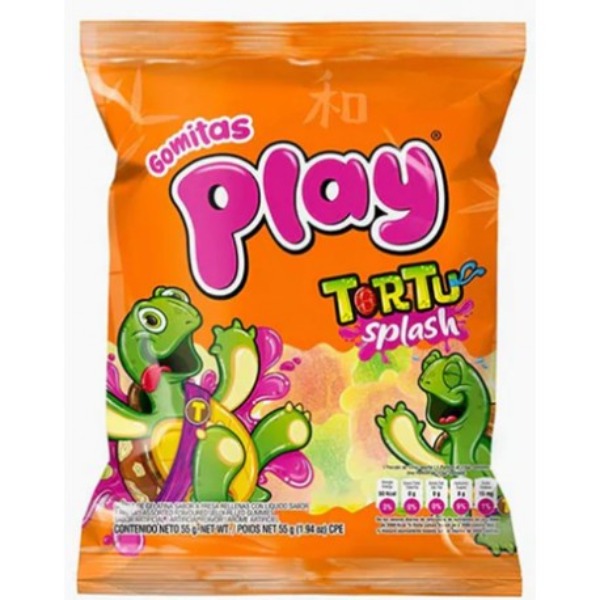 GOMITAS PLAY TORTUGAS 55GR