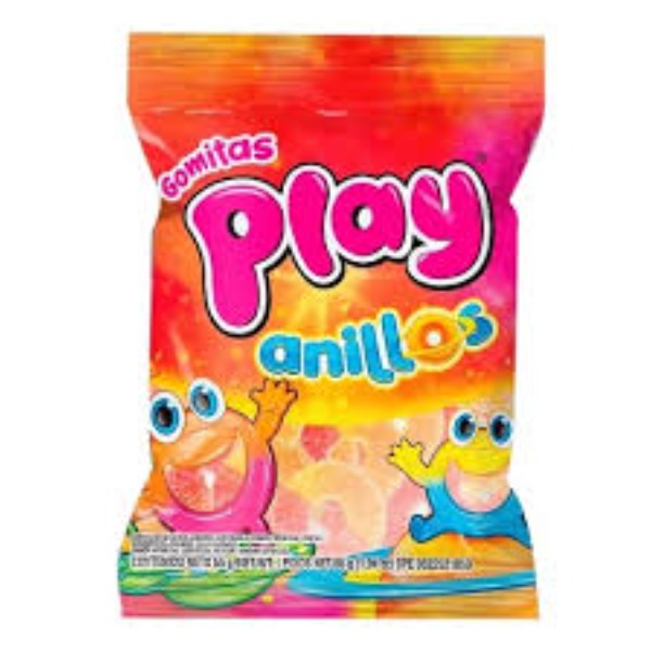GOMITAS PLAY ANILLOS 58.5GR
